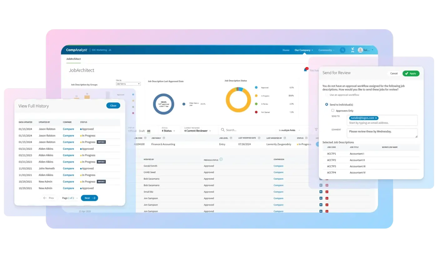 JobArchitect platform overview