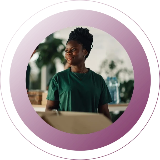 Professional working